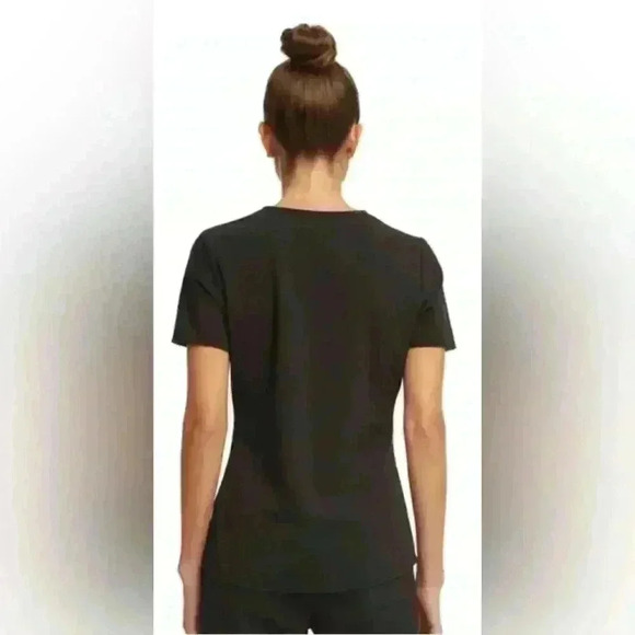 Scrubstar Ultimate Crisscross V-Neck Top & Yoga Cargo Joggers Size XS Black NWT - Picture 11 of 16